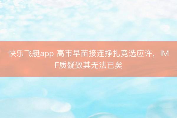 快乐飞艇app 高市早苗接连挣扎竞选应许,IMF质疑致其无法已矣