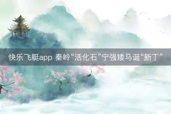 快乐飞艇app 秦岭“活化石”宁强矮马诞“新丁”