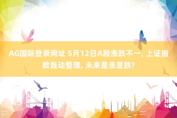 AG国际登录网址 5月12日A股涨跌不一， 上证指数轰动整理， 未来是涨是跌?
